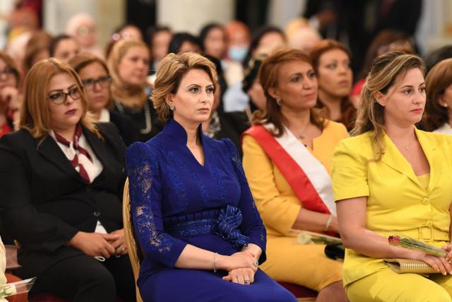 زوجة الرئيس التونسي القاضية إشراف شبيل