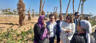 في لقاء مع محافظ جنوب سيناء.. وزيرة الثقافة تتابع استعدادات الوزارة للمشاركة بقمة المناخ